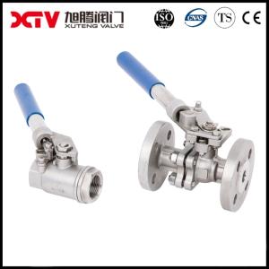 China 1/2 3/4 1 11/4 11/2 2 Self Close Floating Ball Valve with PTFE Seal and Spring Return Handle on sale