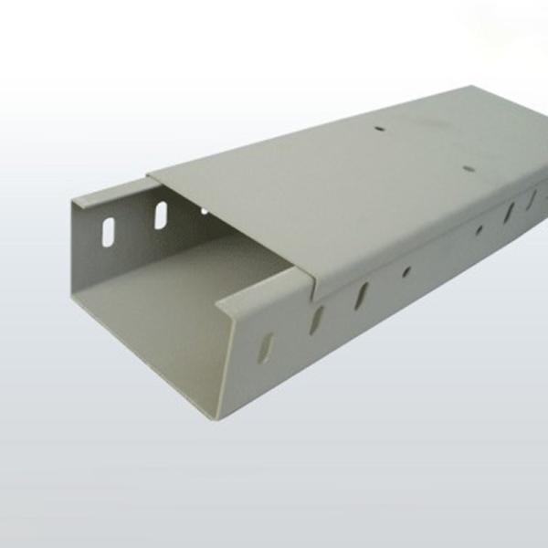 Quality Customized Perforated Galvanised Electrical Trunking Multiple Specifications Channel Cable Tray for sale