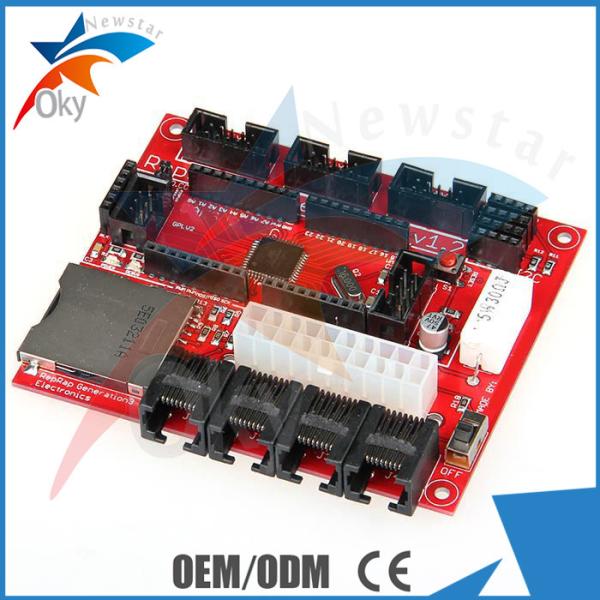  12V / 24V Arduino Circuit Board , Arduino Compatible Board 64K Manufactures
