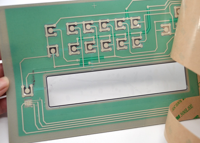 Gases - Proof Metal Dome Membrane Switch PET For Engineering Machine