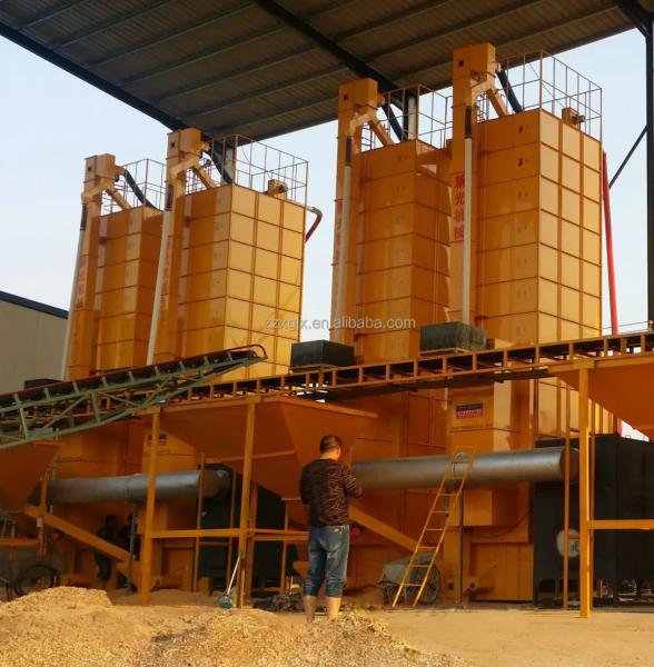Tower Paddy Dryer for Drying Rice Corn and Other Grains 5HPX-15 9.95kw Whole