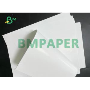 80# 100# C2S Text High White Silk Finish Glossy Coated Paper In Roll