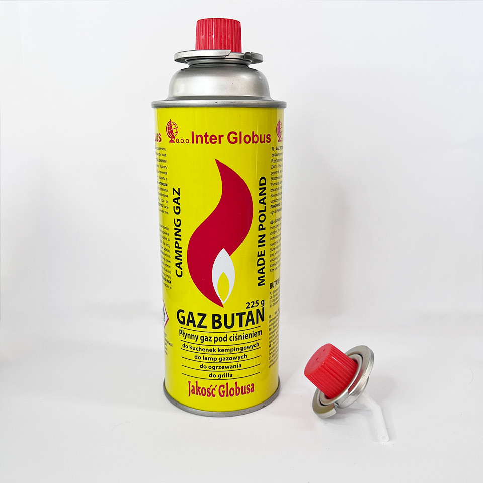 Compact Double Burner Butane Gas Valve For Backpacking Stove
