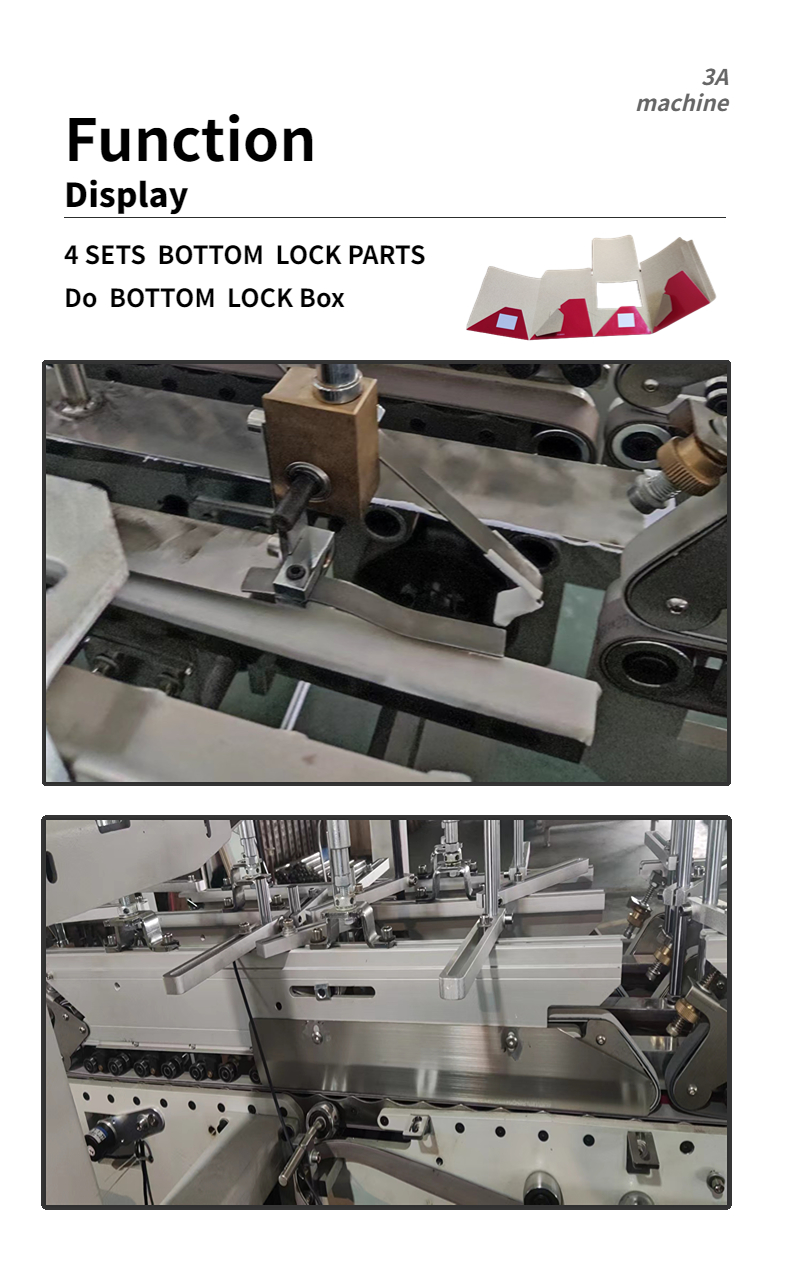 CQT-900 Automatic Adhesive Head High Speed Folder Gluer for Box Folding and Gluing