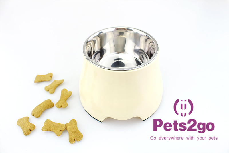 Pets2go S Size 160 X 80 Mm Stainless Steel Dog Feeder