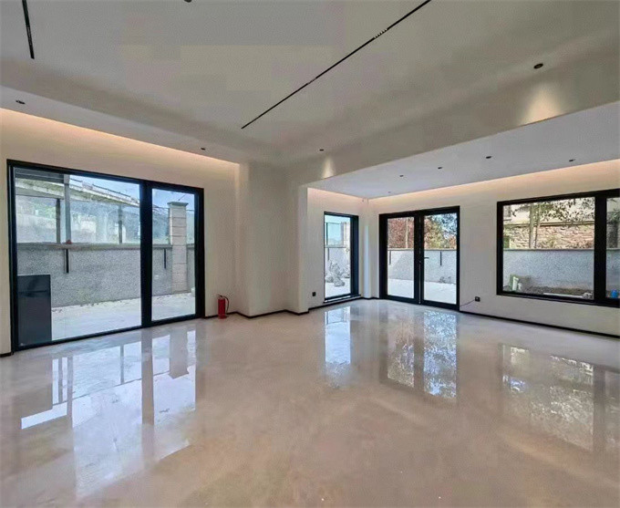 Standardized Production Aluminum Casement Windows For Bedroom Folding Screen Efficiency
