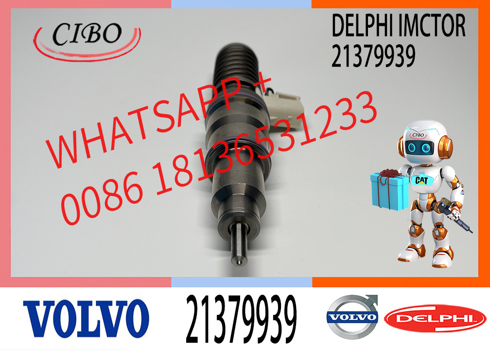 CAL-VOL VOE21379939 4 Pin Diesel FULE Injector 3801369 21159131 21379939 2159131 3847790 BEBE4D18002 BEBE4D27002