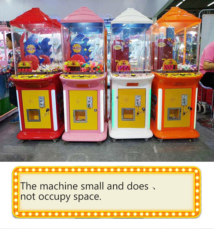 Coin Pusher Crane Game Machine Game Console Lollipop Vending Machine