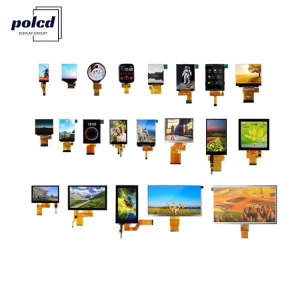 Quality Polcd Custom TFT LCD 0.96 ~ 10.1" LCM IPS Screen 2.4 2.8 3 3.5 4.3 5 7 inch Touch Panel TFT Display LCD Module for sale