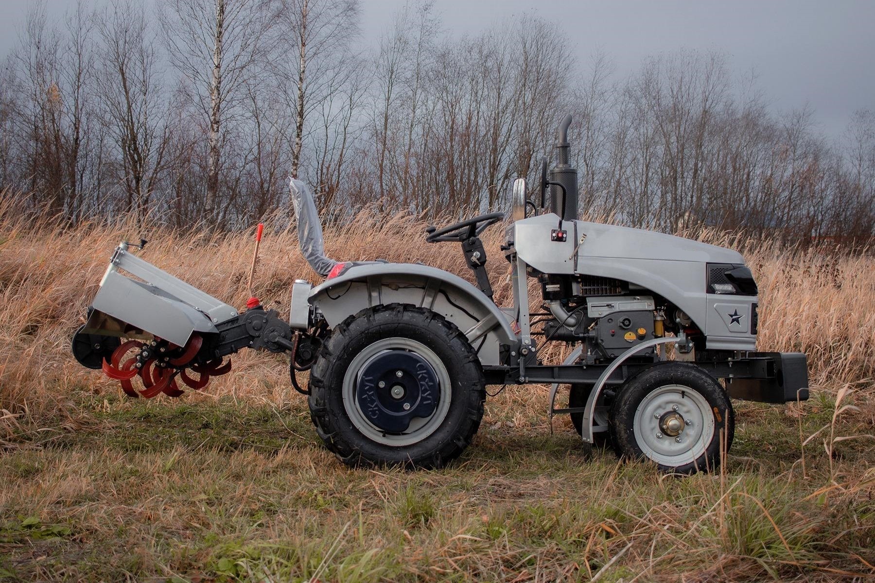 2WD Farm Tractor 12hp-24hp With Belt Drive 4 Stroke Water Cooling Diesel Engine