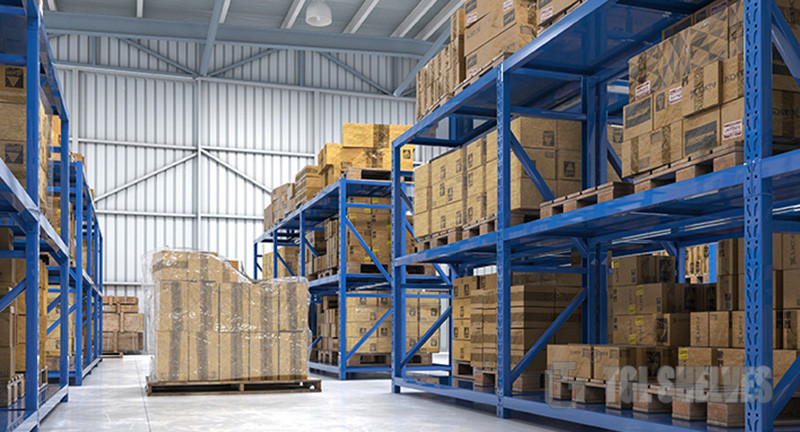 TGL Heavy Duty Warehouse Shelving , Warehouse Rack And Shelf 500-2500kg Capacity
