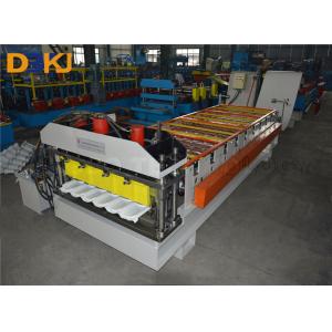 Glazed Tile Roof Roll Forming Machine / Glazed Making Machine With CE ISO