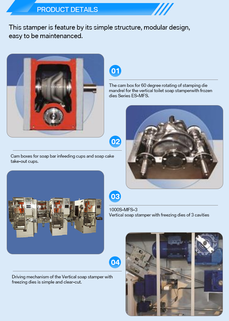 Versatile Soap Molding Stamping Machine For 380V 50Hz 3-Phase