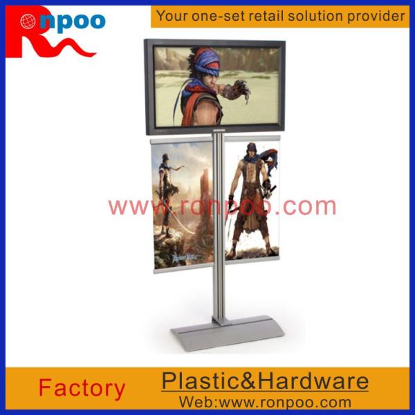 Floor Sign Holders, Banners,Banner Stands, Rotatable Banner Stand Combo,