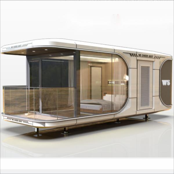 Online Technical Support Provided Prefabricated Container House for Hotel and