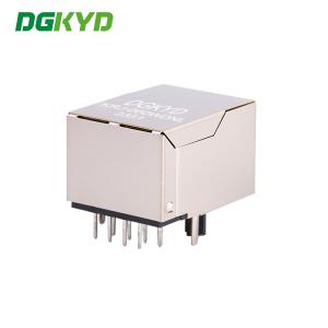 KRJ-060WDNL RJ45 Power Grid Interface Connector With Filter Socket Interface