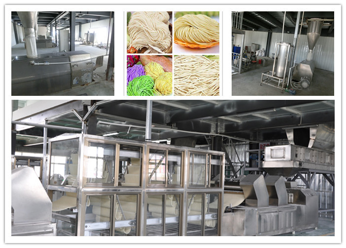 Customized Automatic Fresh Noodle Making Machine , Ramen Noodle Making Machine