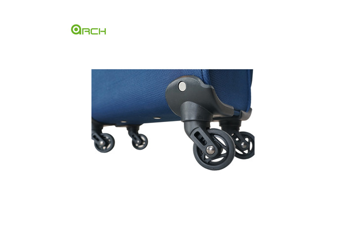 Hidden Pocket Spinner Wheels Travel Checked Luggage Bag