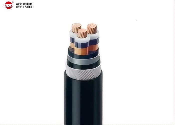 Copper Core XLPE Insulated PVC Sheathed Cable Unarmoured 3.6/6kV to 26/35kV 3 Core