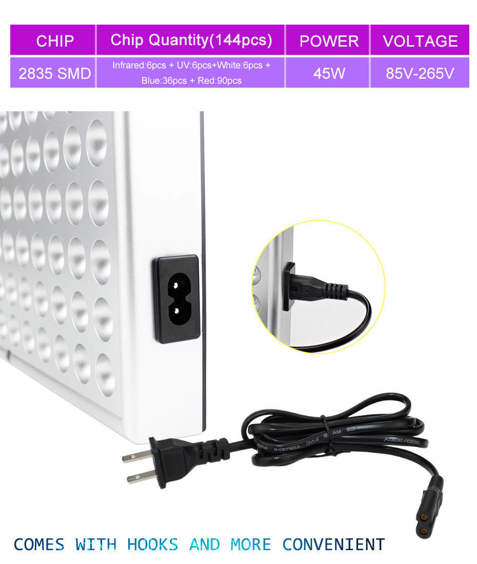 Full Spectrum 45W 85V Indoor Plant Grow Light