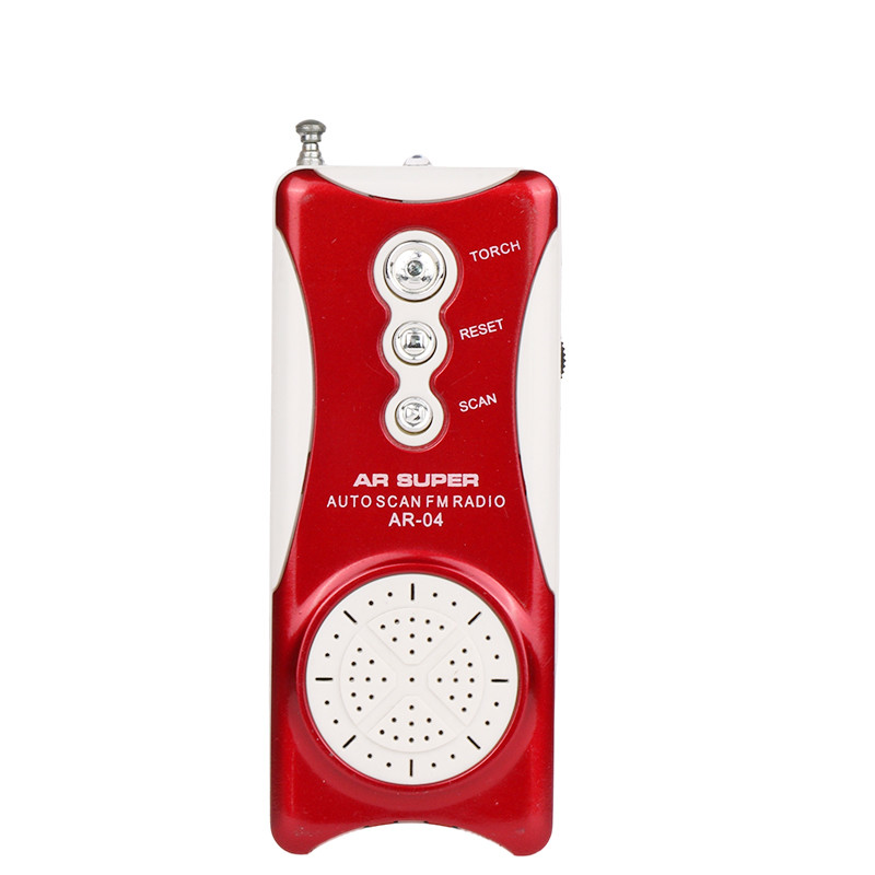ABS Battery Operated FM Radio 78g Wireless Speaker Radio System FM88