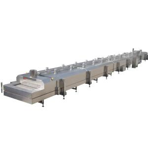  400KGS/H Mesh Belt Tunnel Freezer Manufactures