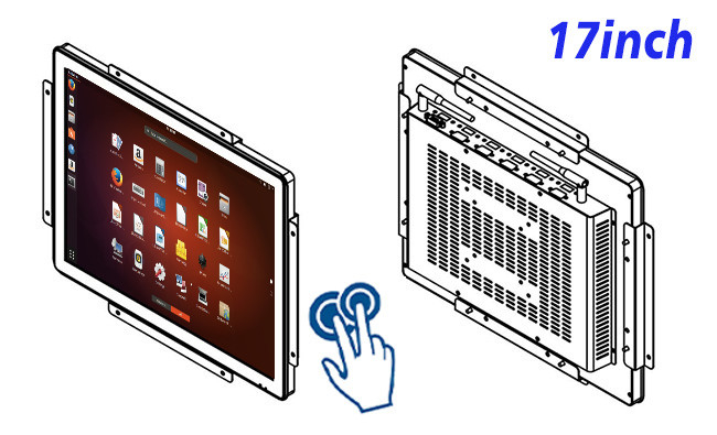 17-Inch Linux Touch Vision Platform for Manufacturing Equipment, Digital Directories, Public Information Hubs, and Energy Dashboards