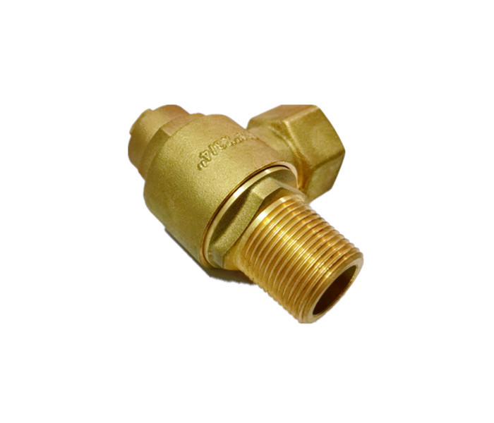 CNC Brass Ferrule Cock Valve Male And Female Thread