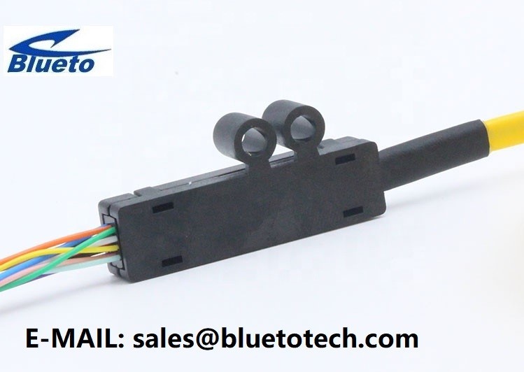 Flat Ribbon Fiber Pigtail 12Core Fanout 0.9mm SM Tails 12fiber FC/APC Fiber Optuc Pigtail IEM Grade B1 Quality Leve