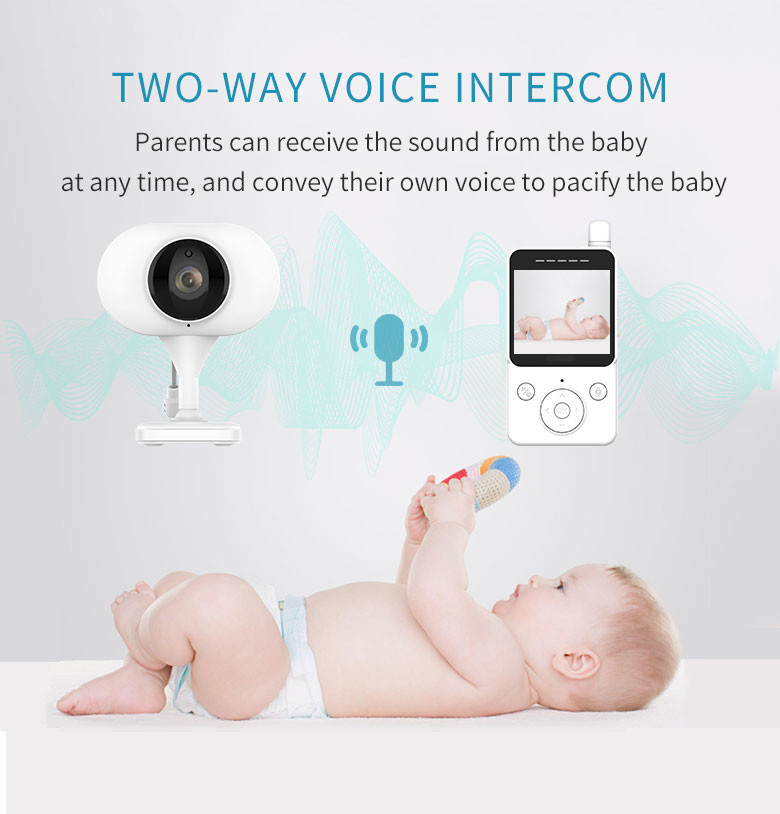 2.4g Night Vision Baby Monitor Camera Infared Wifi 720p 2 Way Pet