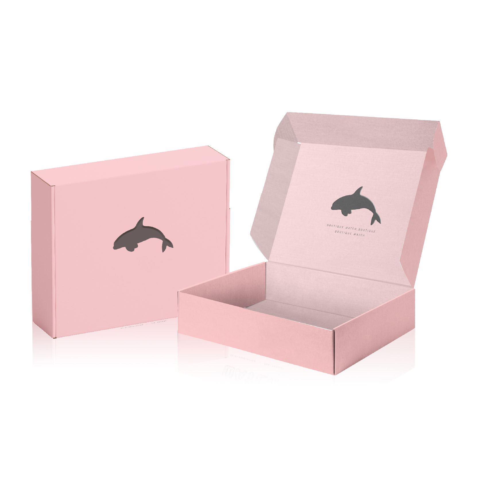 Exhibition Custom Logo Airplane Box Paper Folding Packaging Shipping Mailing Paper Box