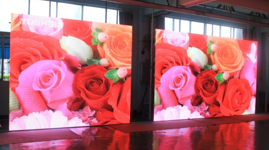 P4.81 500*500 Waterproof LED Screen Outdoor 90 Degree 3840hz