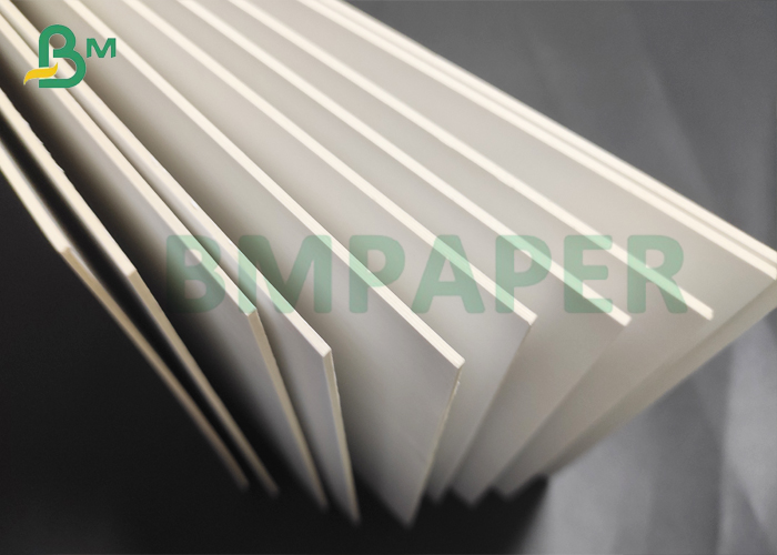 thick white cardboard