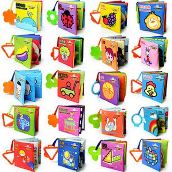 Baby Cloth Books For Baby Educational Toys with Sound Paper For Baby Early