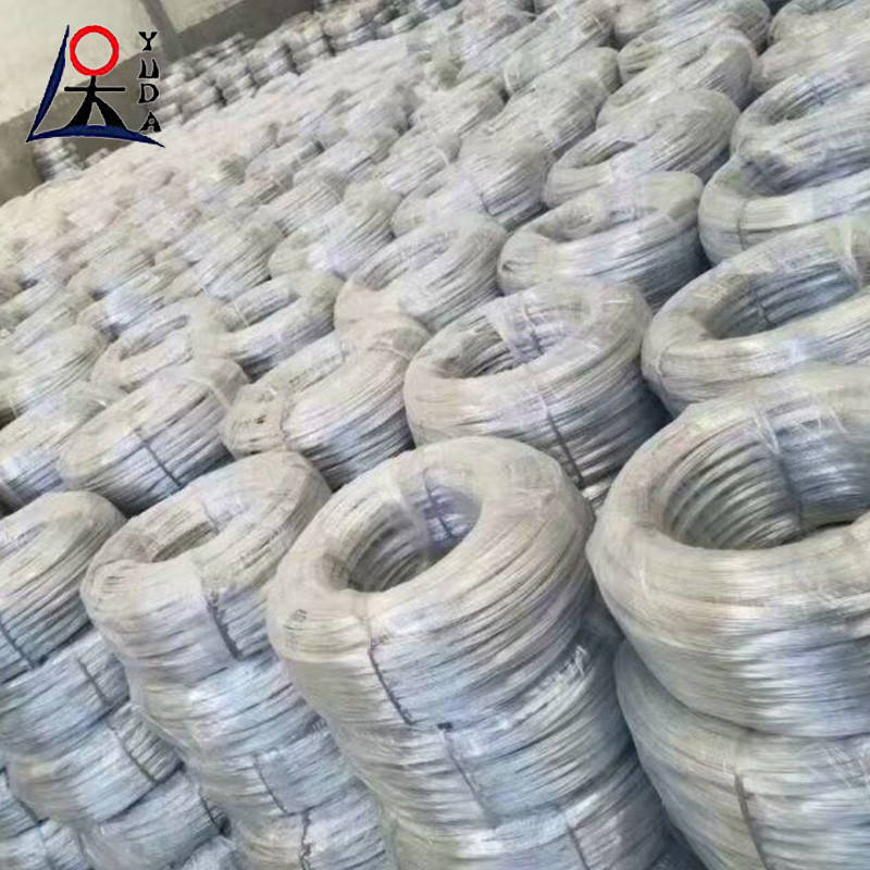 Galvanized Wire 12 Gauge Cold Galvanized Silver Binding Wire For Nails