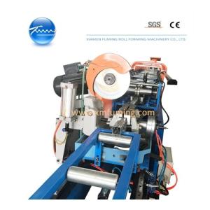 Precise 11KW Upright Racking Roll Forming Machine Hydraulic Cutting System