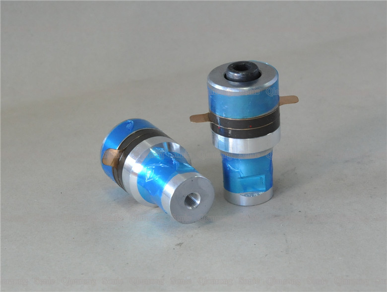 35Khz High Frequency Ultrasonic Transducer 500W With 2PCS Ceramics 35mm PZT8