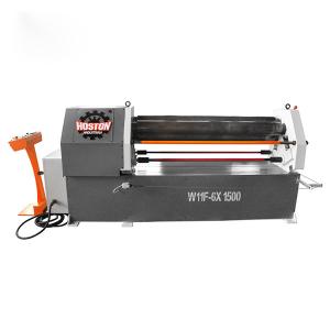  6mm 12mm 3-Roller Mechanical Asymmetrical Plate Bending Roller Machine Manufactures