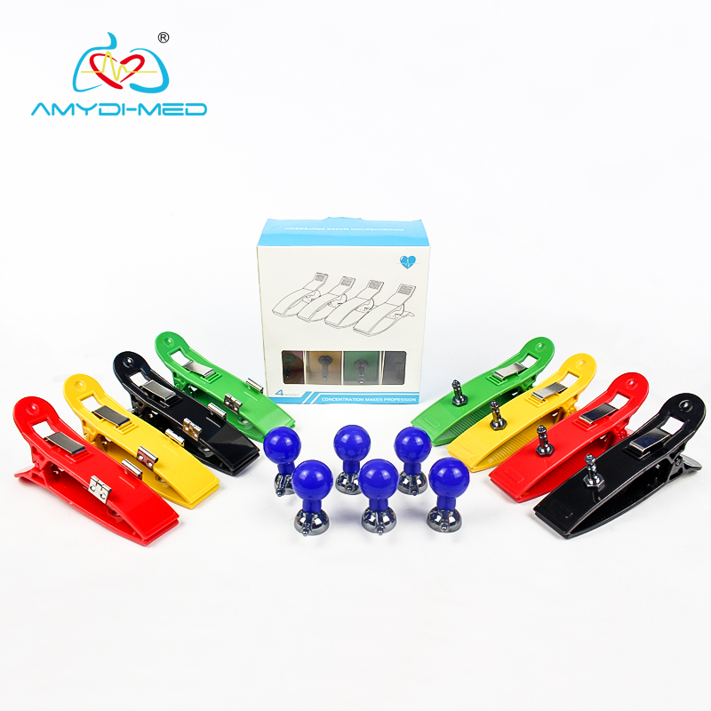 Customized Children Limb Clamp Ecg Electrodes Pediatric Class II Flexible