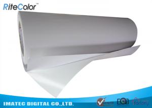  Water Resistant Matte PP Synthetic Paper , Self Adhesive Sticker Poly Poster Paper Manufactures