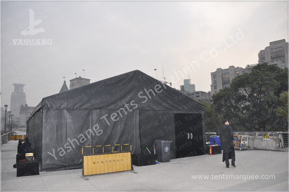 Coloured Temporary Fabric Structures Unique Marquees A-Shaped Roof Top Style
