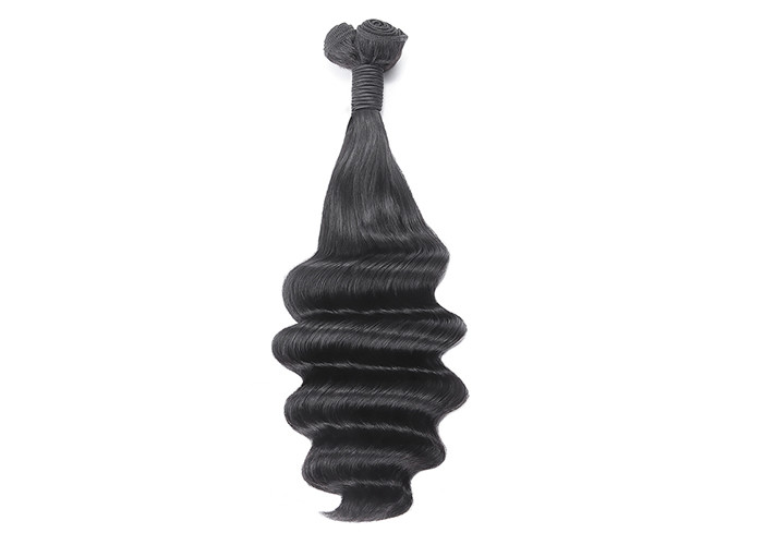 No Synthetic Virgin Human Hair Extensions Funmi Water Wave Double Drawn Style