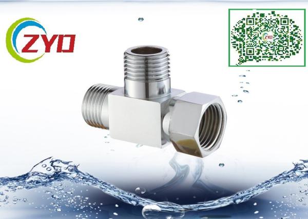 Durable Shower Three Way Diverter Valve , 95 Gram Weight 3 Way Diverter Valve