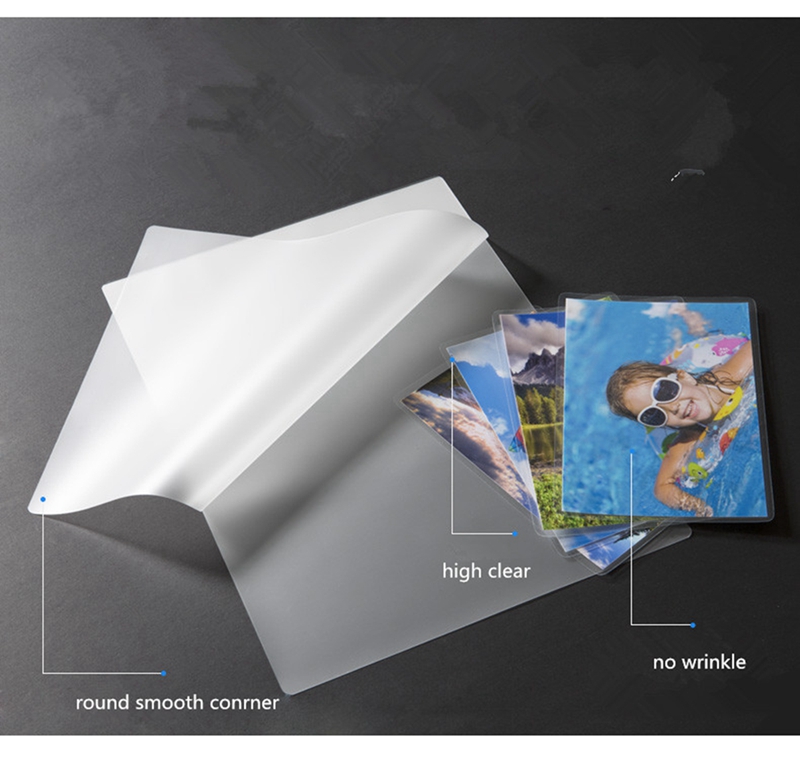 Transparent A4 PET 100mic Laminating Pouch Film