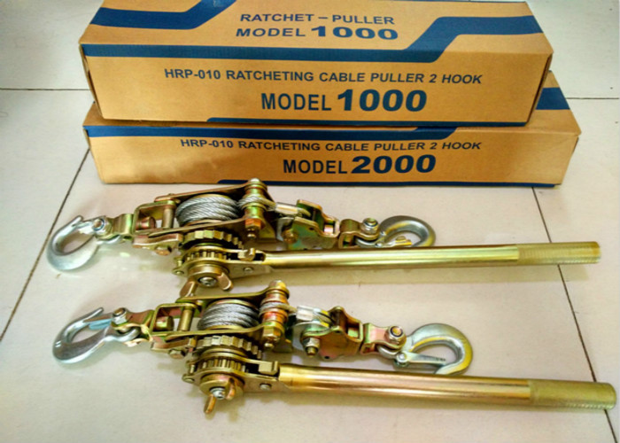 1 - 3 Ton Hand Cable Puller Wire Rope Ratchet Puller for Tightening