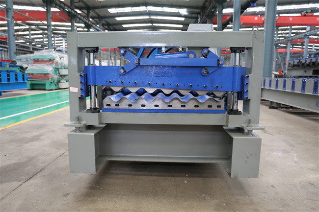 Roofing panel corrugated sheet roll forming machine metal fully automatic 30m/min high speed