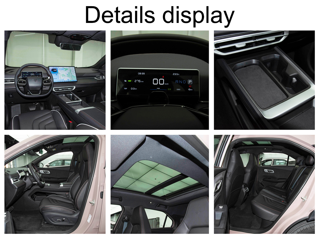 2023 NETA X Fashion Electric Car Ev Fast Charging Time of 0.5H with Lithium Iron Phosphate Battery
