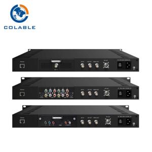 Full HD SDI To DVB S2 Encoder Modulator With QPSK 8PSK Constellation COL5011U