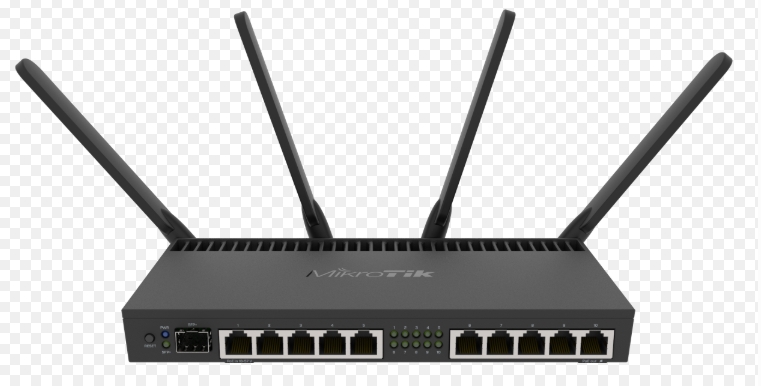 MikroTik RB4011iGS+5HacQ2HnD-IN Enterprise Router with Dual-Chain Wireless 1GB RAM and 4-core CPU for IP Networks