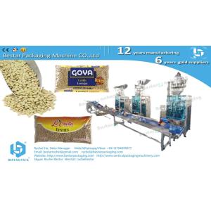 Corn kernels 2KG pouch automatic weighing packaging machine with volumetric cup